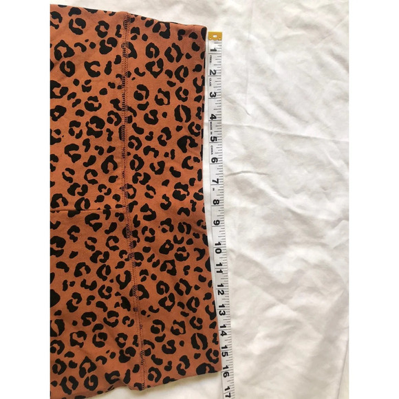WILD FABLE Leopard Cheetah Print Leggings sz L - Picture 4 of 6